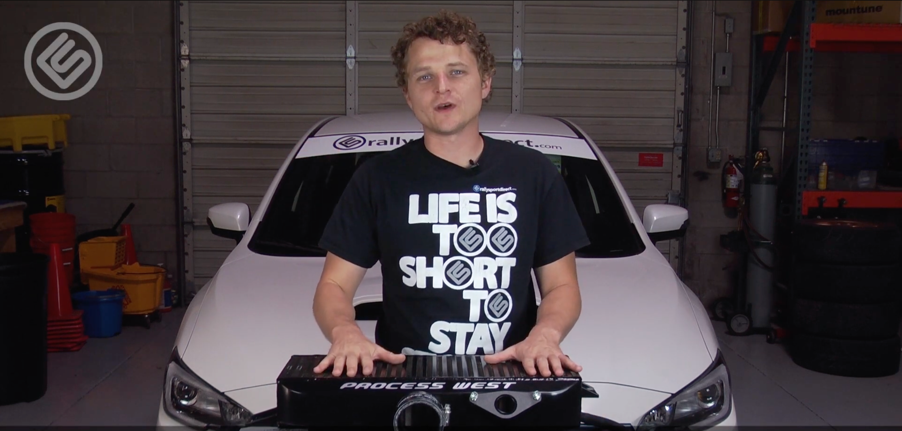 Subaru WTX/STI Top Mount Intercooler Install & Review