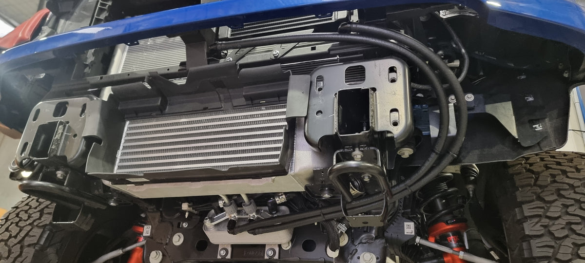Next Gen Raptor Radiator Installation Next Gen Ranger Raptor Stage 1 Intercooler Upgrade – Process West