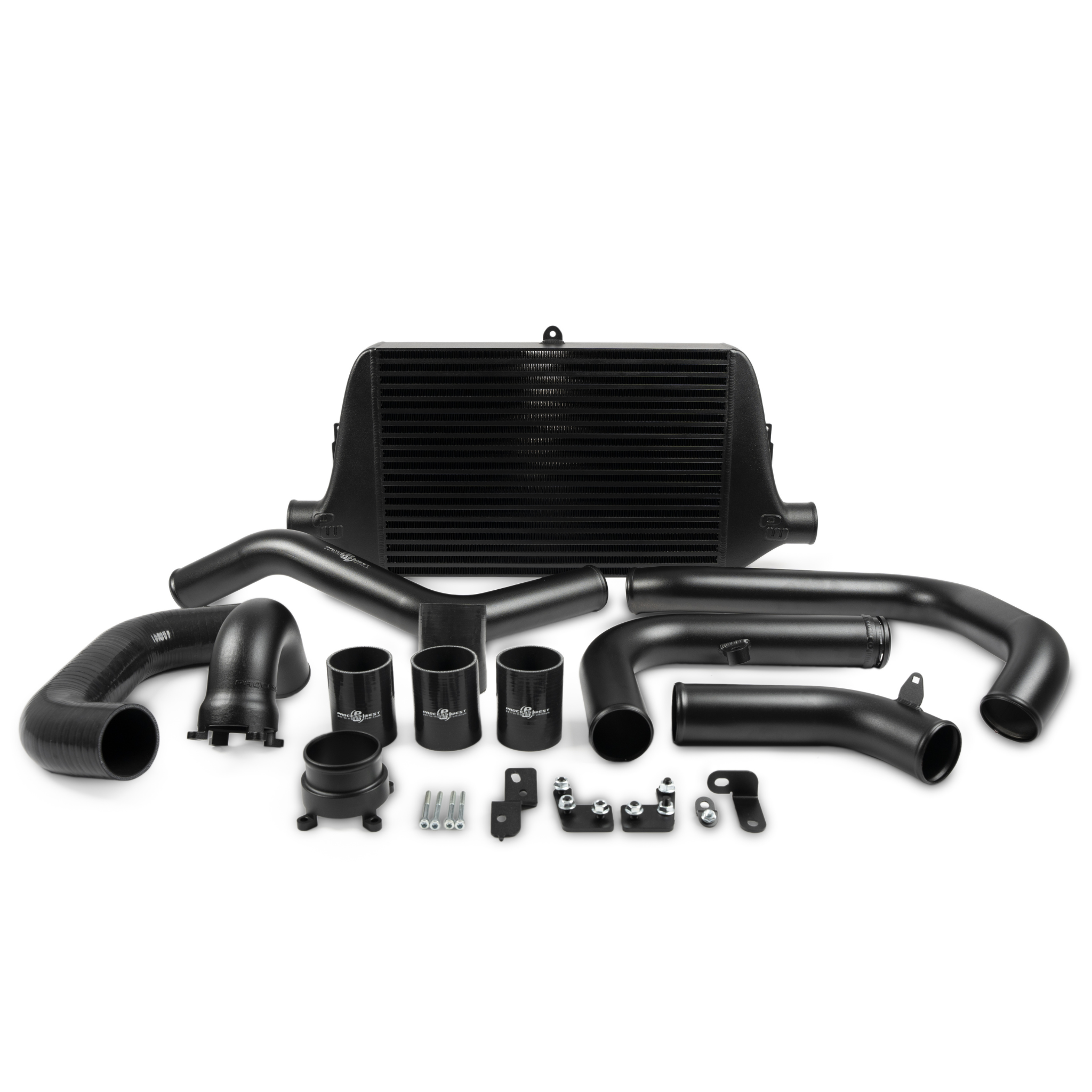 Stage 2 Front Mount Intercooler Kit - PW Intake Fitment - 2022+ WRX - Black