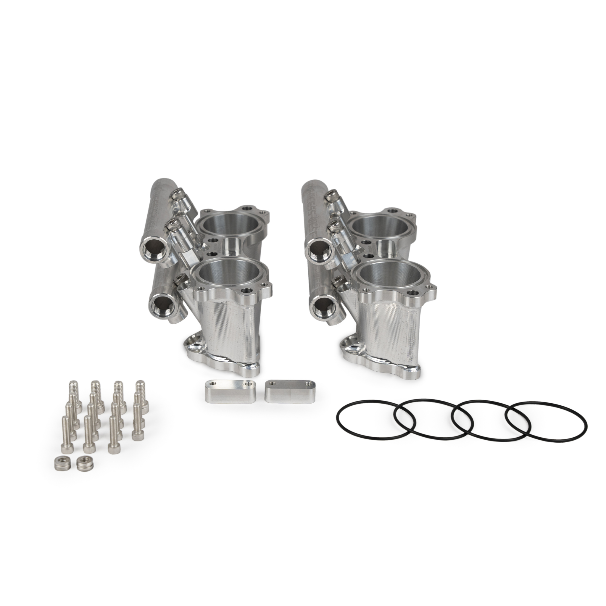 Dual Fuel Rail Billet Tumbler Delete Kit - Subaru 01-07 WRX/STI & 08-21 STI