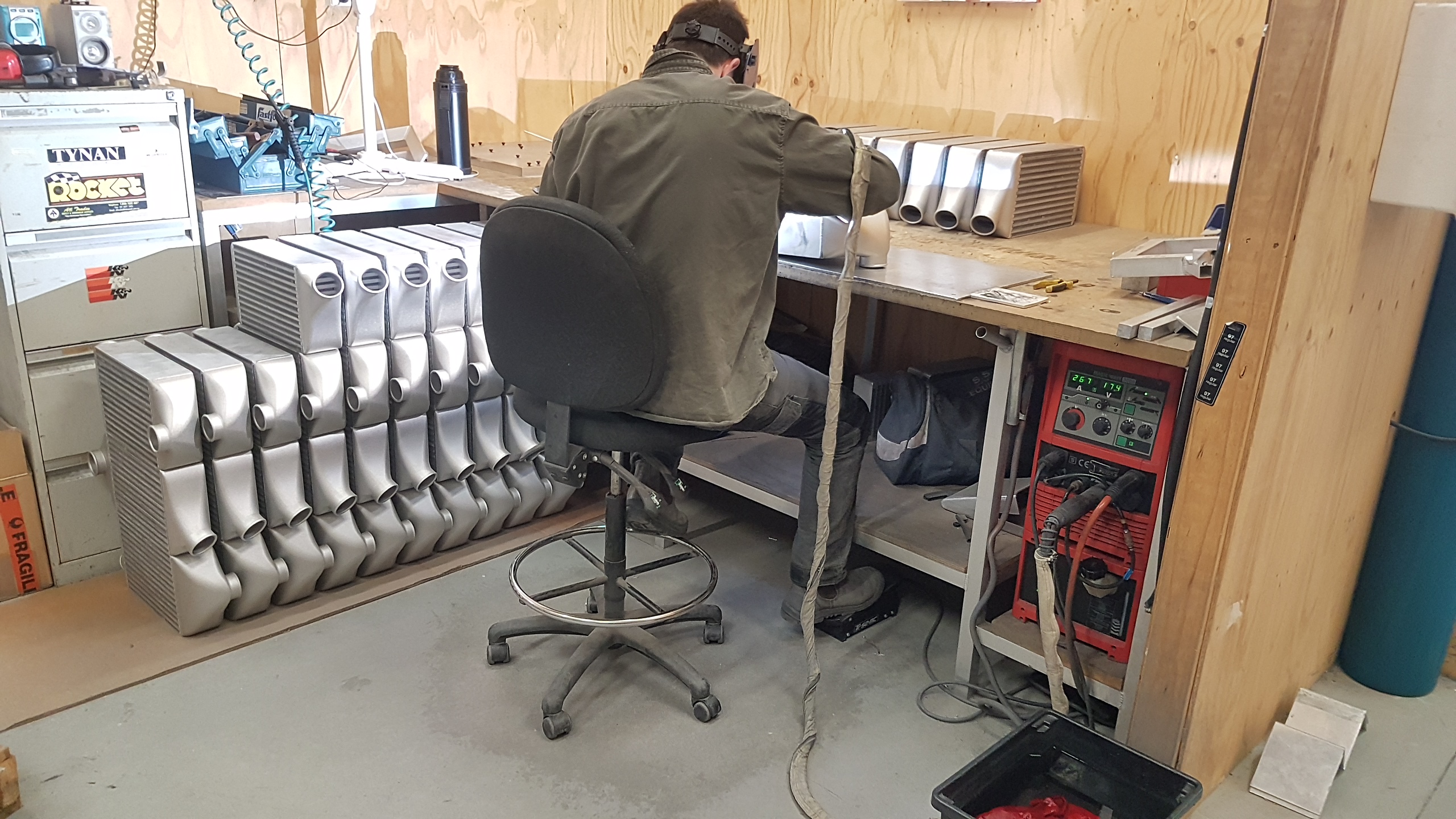 Welding Intercoolers